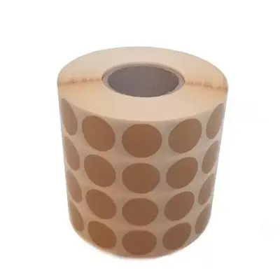 asgbox.pl - Zaklejki tarczy IPSC 20mm - 8000 szt. - brązowe