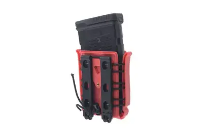 Ładownica softshell na magazynek karabinowy - czerwona - obrazek 3