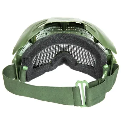 Gogle taktyczne z siatką i daszkiem - olv UTT-28-004295-00 asgbox.pl