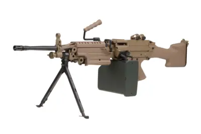 Replika karabinu maszynowego H.M.G. MK2 - tan - obrazek 5
