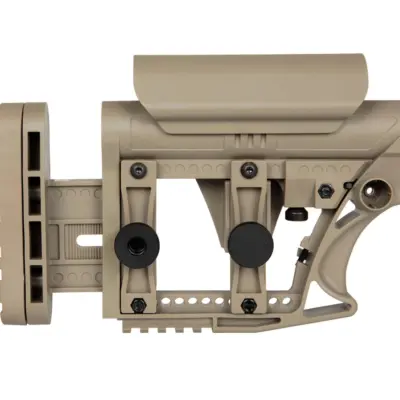 Kolba teleskopowa do replik typu M4/M16 - dark earth KUB-09-027360-00 asgbox.pl