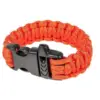 asgbox.pl - Bransoletka survivalowa (fastex) - czerwony
