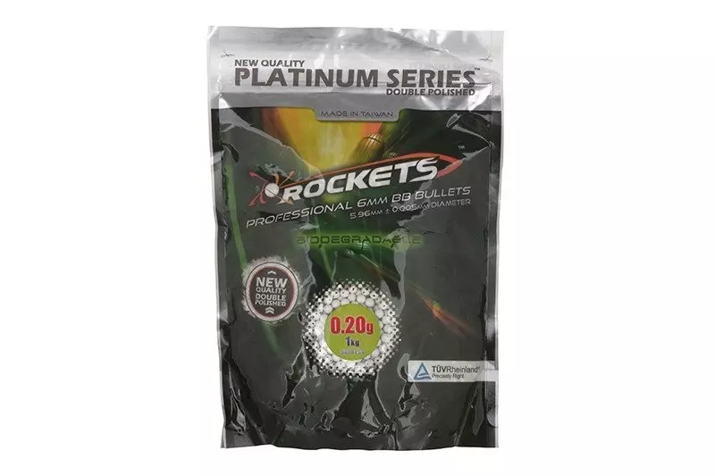 Kulki Rockets Platinum Series BIO 0,20g - 1kg PLA-16-007245-00 asgbox.pl asgbox.pl - Kulki Rockets Platinum Series BIO 0