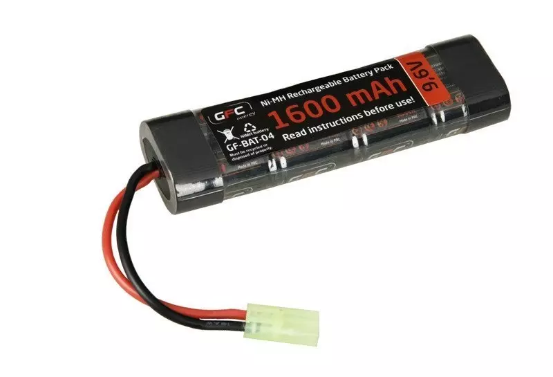Akumulator NiMH 9,6V 1600mAh GFE-06-003046-00 asgbox.pl 6V 1600mAh