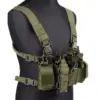 Kamizelka typu Chest Rig D-Mittsu - olive drab OD-G-TMC-18-006511-00 asgbox.pl