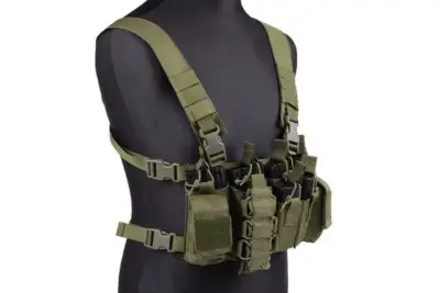 Kamizelka typu Chest Rig D-Mittsu - olive drab - obrazek 2