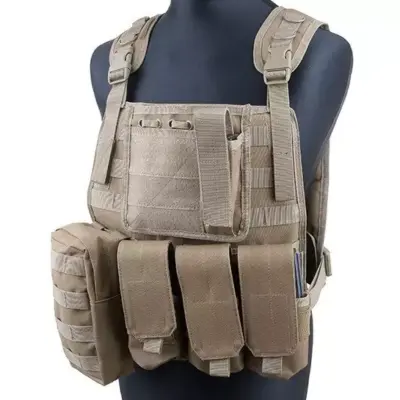 Alternative view of Kamizelka taktyczna typu MBSS Plate Carrier - coyote
