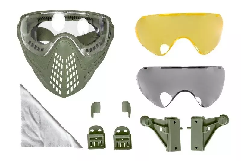 Maska z goglami Navigator - oliwkowy OD-G-UTT-28-026643-00 asgbox.pl Maska z goglami Navigator - oliwkowy - obrazek 4