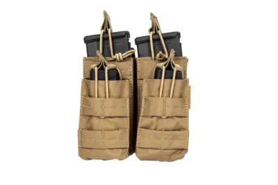 Podwójna ładownica na 4 magazynki typu M4/M16 - Coyote - obrazek 4