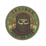 asgbox.pl - Naszywka 3D - Taliban - oliwkowa