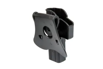 Kabura do replik typu Glock 17/22/31 - czarna - obrazek 3