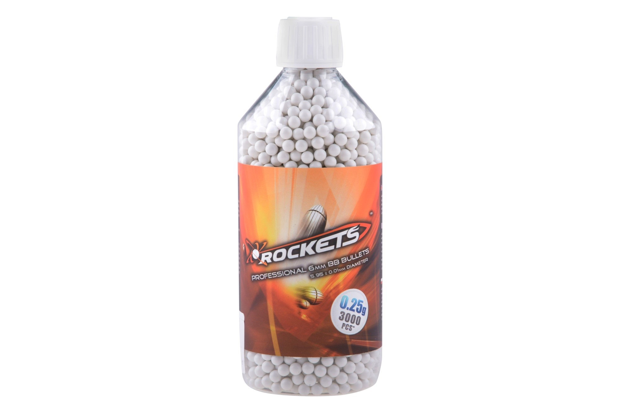 Kulki Rockets Professional 0,25g 3000 szt. - butelka ROC-16-003684-00 asgbox.pl asgbox.pl - Kulki Rockets Professional 0