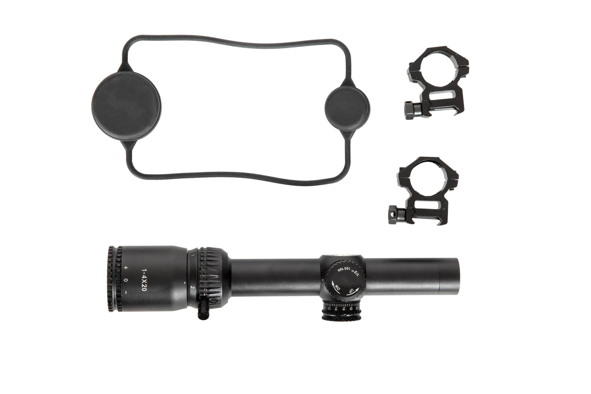 Luneta VictOptics ZOD 1-4x20 VEC-10-030998-00 asgbox.pl Luneta VictOptics ZOD 1-4x20 - obrazek 3