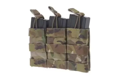 Potrójna ładownica Open Top na magazynki M4/M16 - Multicam - obrazek 3