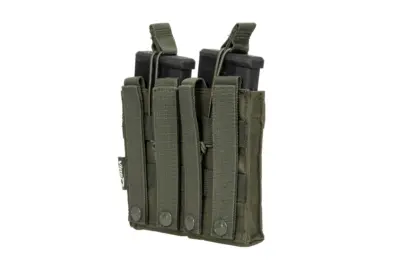 Ładownica Quick Release na 2 magazynki typu M4/M16 - oliwkowa - obrazek 3