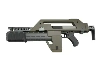 Replika karabinu M41A Pulse Rifle - oliwkowa - obrazek 5