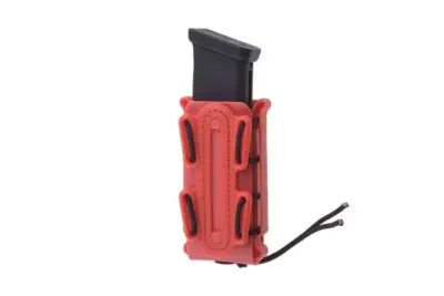 Ładownica softshell na magazynki pistoletowe - pomarańczowa - obrazek 3