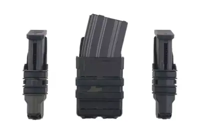 Zestaw ładownic FAST na magazynki 5,56 i 9mm - MC Black - obrazek 3
