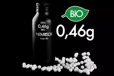Kulki BIO Sniper BBs 0.46g - butelka 555 szt. - obrazek 3
