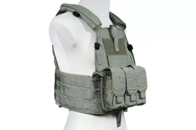 Kamizelka Taktyczna typu 94K Plate Carrier M4 - Foliage Green - obrazek 5
