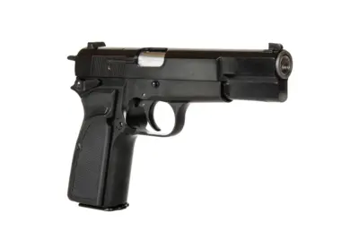 Replika pistoletu Browning Hi Power MK III - Czarna - obrazek 5