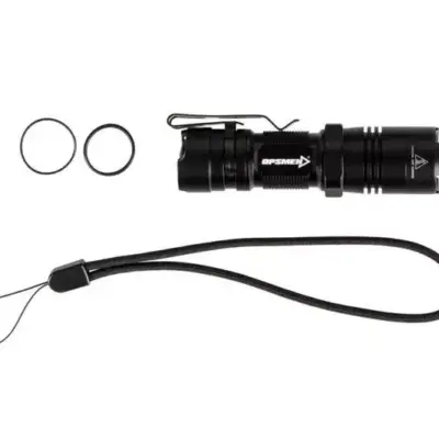 Latarka taktyczna FAST 302-BK - czarna OPS-11-027648-00 asgbox.pl Latarka taktyczna FAST 302-BK - czarna OPS-11-027648-00 asgbox.pl