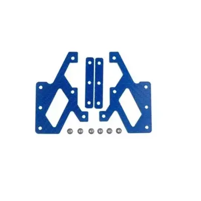 Elementy montażowe z włókna węglowego do kolimatorów C-More - niebieski ELM-24-011796-00 asgbox.pl