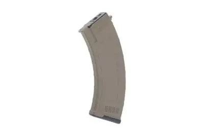 Magazynek hi-cap na 600 kulek do replik typu AK - tan - obrazek 3