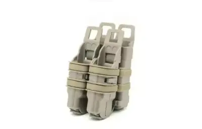 Zestaw ładownic FAST na magazynki 5,56 i 9mm - tan - obrazek 4