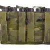 Potrójna ładownica Open Top na magazynki M4/M16 + pistoletowe - Multicam Tropic OD-G-EME-19-019158-00 asgbox.pl