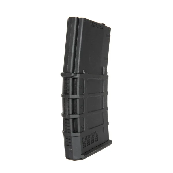 asgbox.pl - Polimerowy magazynek hi-cap 300 kulek do replik M4/M16 - czarny