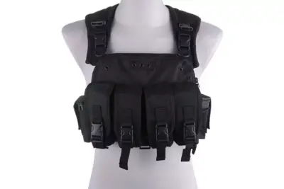 Kamizelka taktyczna Commander Chest Rig - czarna - obrazek 5