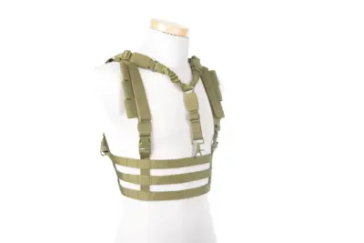 Kamizelka taktyczna Chest Rig typu Low Profile - Oliwkowa - obrazek 5