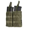Podwójna ładownica MOLLE na 2 magazynki typu M4/M16 - Ranger Green OD-G-IVG-19-031146-00 asgbox.pl