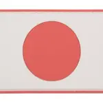 asgbox.pl - Naszywka 3D - Japan Flag
