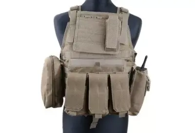 Kamizelka typu Plate Carrier - coyote - obrazek 4