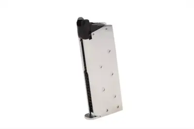 asgbox.pl - Magazynek gazowy 18 kulek do repliki pistoletu DTS.45 Combat Master - srebrny