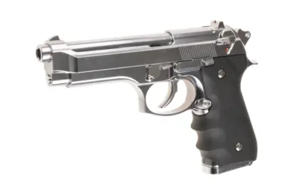 Replika pistoletu M92F - Chrome Stainless - obrazek 3
