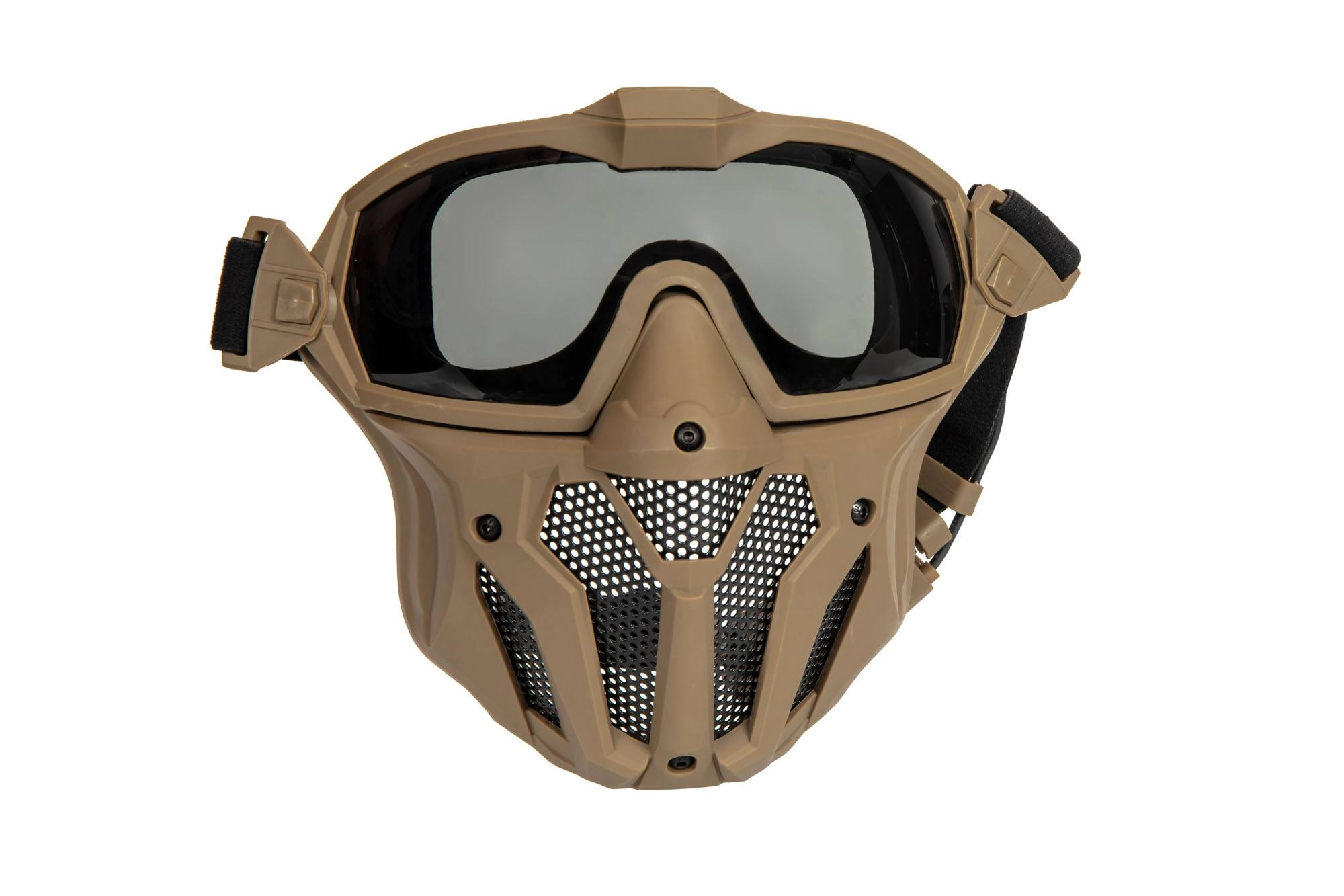 Maska z goglami i wentylatorem - Tan UTT-28-030294-00 asgbox.pl Maska z goglami i wentylatorem - Tan - obrazek 4