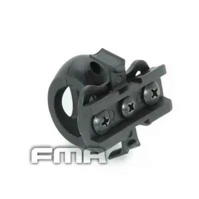 Montaż latarki do hełmu 0.83' / 21 mm - czarny FMA-11-003872-00 asgbox.pl