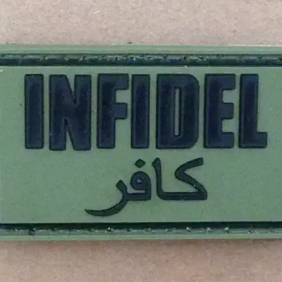 Alternative view of Naszywka 3D - Infidel - olive