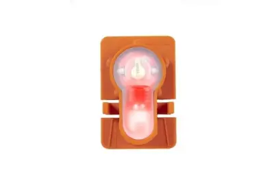 Marker elektroniczny Lightbuck RIS - pomarańczowy (czerwone światło) - obrazek 3