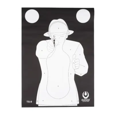 asgbox.pl - Tarcza strzelecka TS-9 "Francuz" - 50 sztuk