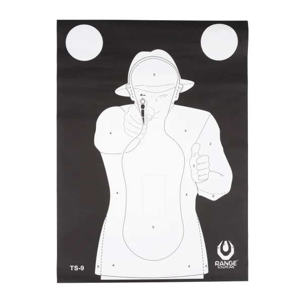 asgbox.pl - Tarcza strzelecka TS-9 "Francuz" - 50 sztuk