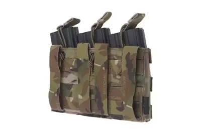 Potrójna ładownica Open Top na magazynki M4/M16 - Multicam - obrazek 4