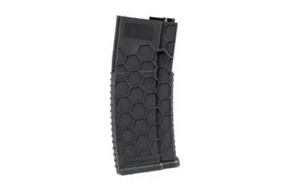 asgbox.pl - Magazynek mid-cap na 120 kulek typu HEX do M4/M16 - czarny