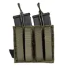 Podwójna ładownica Laser-Cut MOLLE na 2 magazynki typu M4/M16 - Ranger Green OD-G-IVG-19-031140-00 asgbox.pl