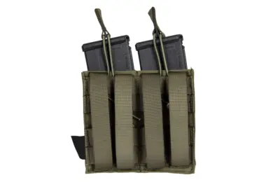 Podwójna ładownica Laser-Cut MOLLE na 2 magazynki typu M4/M16 - Ranger Green - obrazek 3
