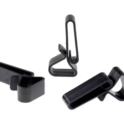 asgbox.pl - Zestaw 3 uniwersalnych klamer - czarny