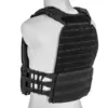 Kamizelka taktyczna typu plate carrier molle/laser-cut - czarna OD-G-GFT-18-028656-00 asgbox.pl
